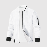 Šimon – Lehce sportovní každodenní svetr s zipem