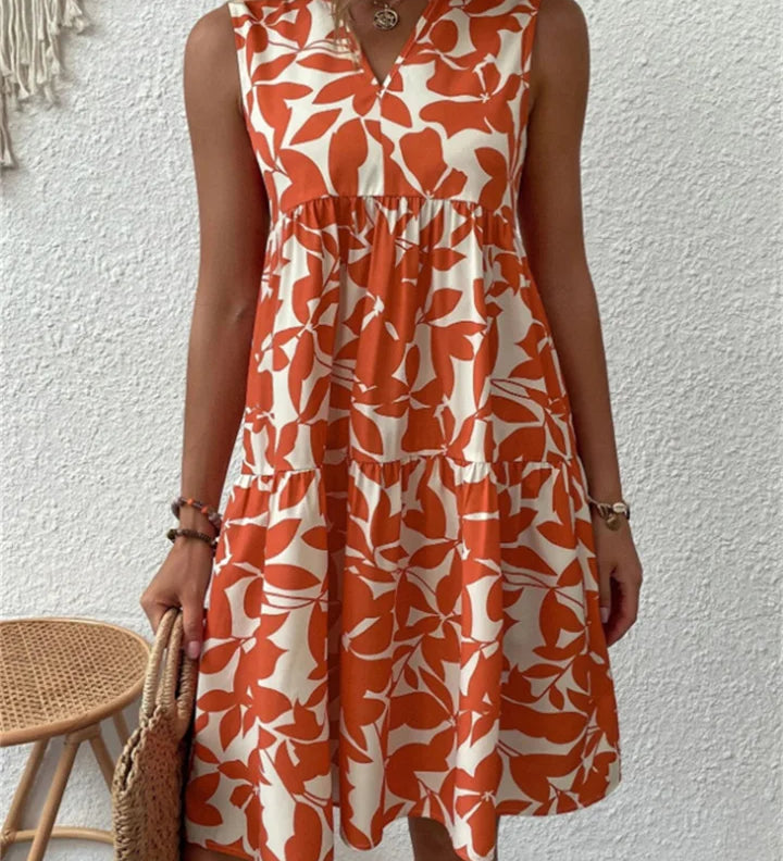 Sofia – Letní A-line květinové šaty