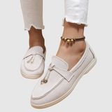 Lara – Elegantní plátěné loafers s pohodlnými detaily