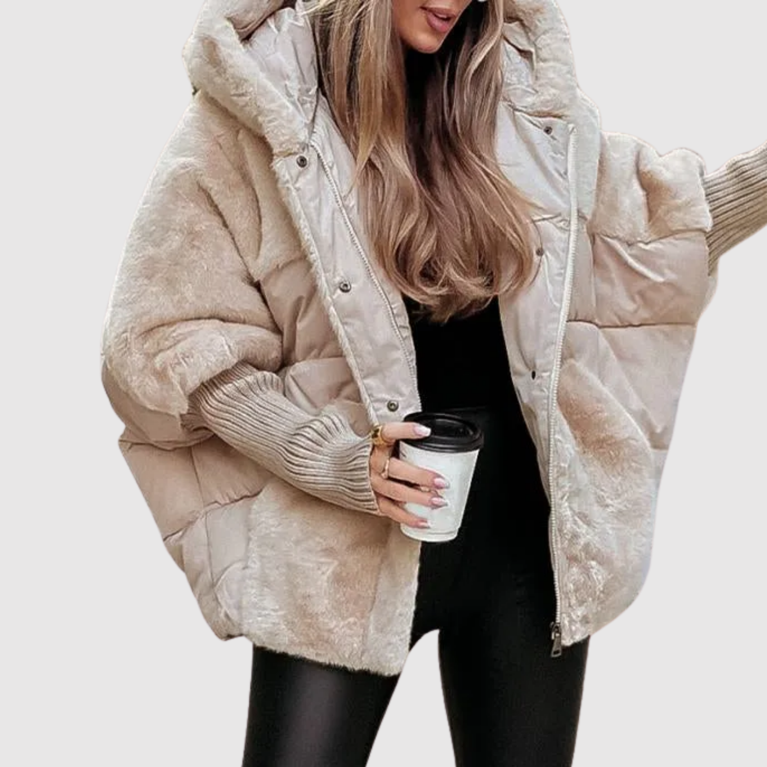 "Jelena – Krátká teddy bunda s objemem" can be rewritten as "Jelena – Krátká objemná teddy bunda".