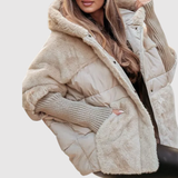 "Jelena – Krátká teddy bunda s objemem" can be rewritten as "Jelena – Krátká objemná teddy bunda".