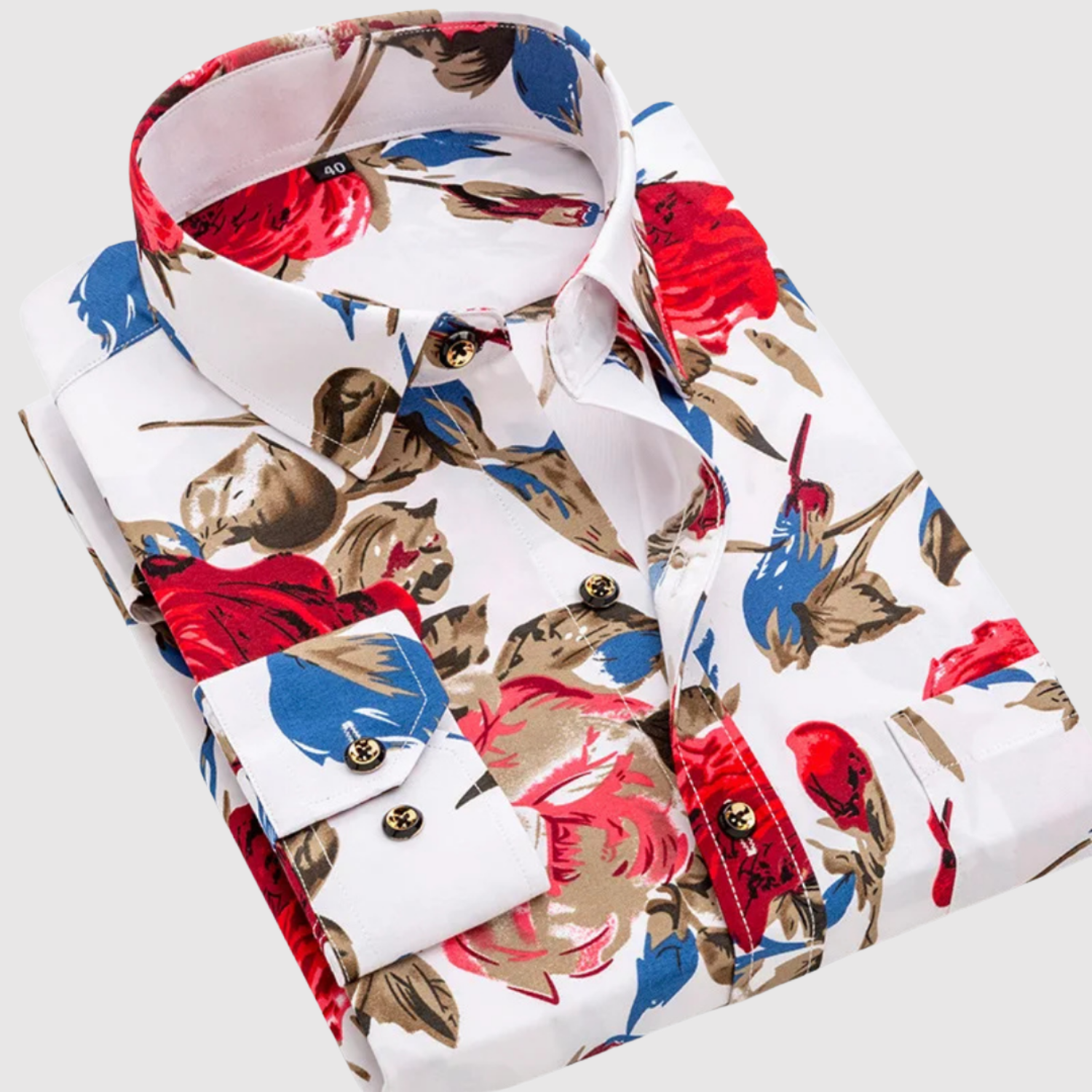 Adrian - Košile s Mořským Tiskem