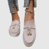 Lara – Elegantní plátěné loafers s pohodlnými detaily