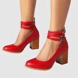 Teodora - Sandály s kotníkovým páskem