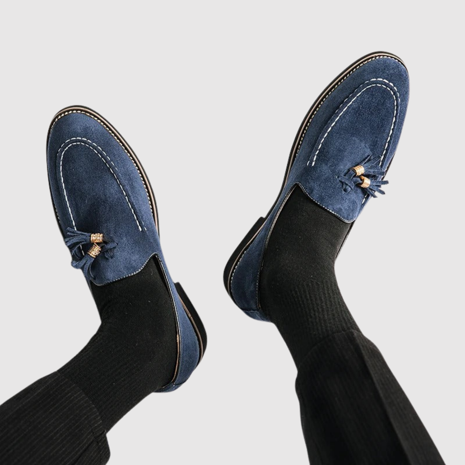 Viktor – Luxusní mokasíny s kovovým detailem