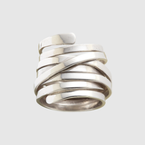 Valérie – Stříbrný prsten s vrstveným designem