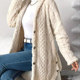 Sarahi™ | Kabát s měkkou huňatou kapucí