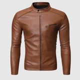 Dorian – Modern Leather Jacket with a Sleek Silhouette