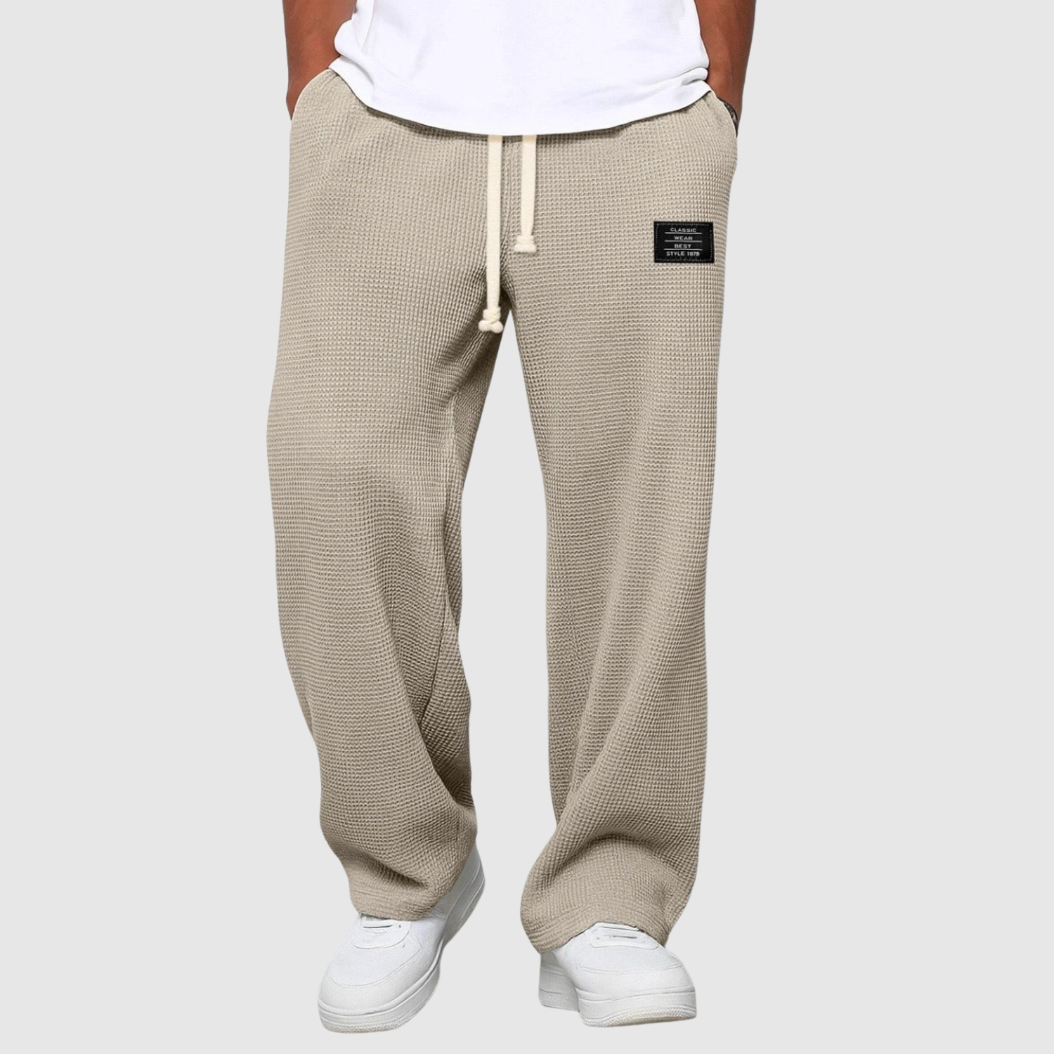 Denis - Pánské široké kalhoty na každodenní nošení