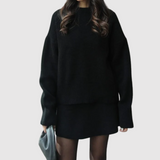 Natálie - Stylový dámský set s bundou a sukní