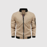 Šimon – Pánská bunda s zipem v sportovně-elegantním stylu