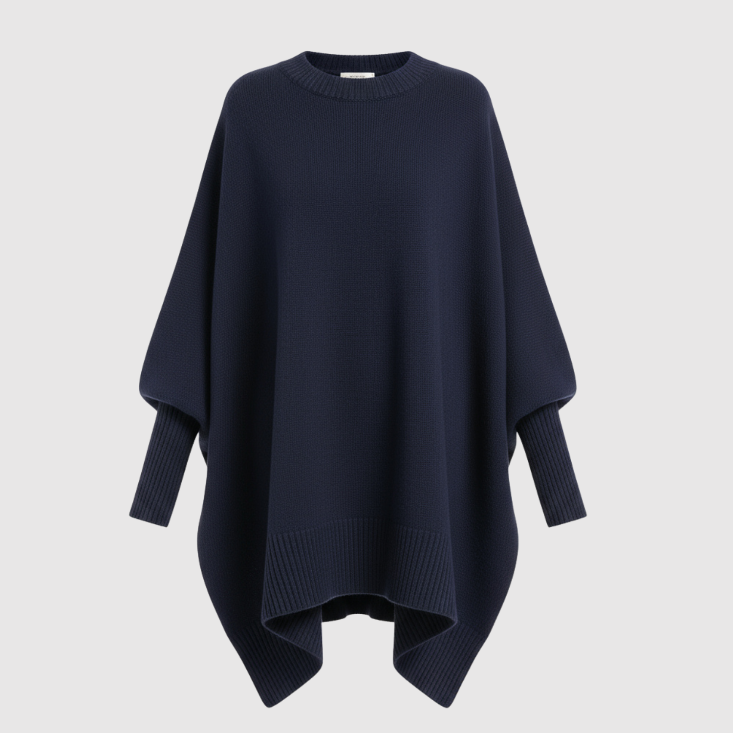 Nora - Stylové pletené pončo s moderním designem