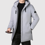 Marek – Dlouhá zimní bunda s elegantním minimalistickým stylem
