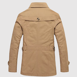 "Marek – Zimní kabát s vlněnou podšívkou" can be rewritten as "Marek – Zimní kabát s teplou vlněnou podšívkou".