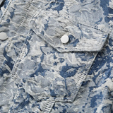 Šimon – Žakárové sako s volnou siluetou a texturovanými detaily