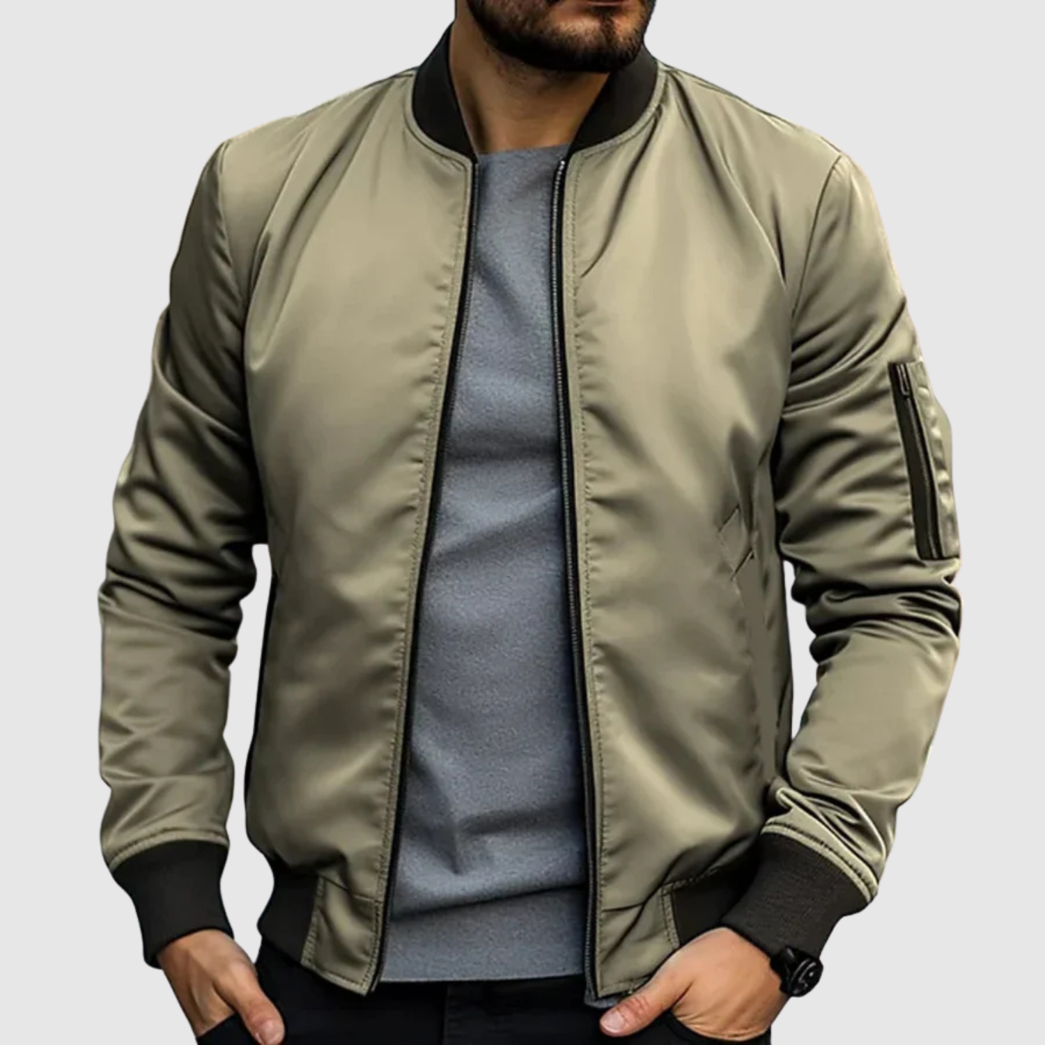 Šimon – Elegantní lehká bunda s minimalistickým designem