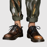 Viktor – Klasické kožené boty s robustní podrážkou