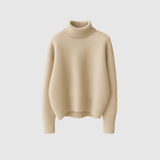 Nora – Hřejivý zimní svetr s vysokým límcem