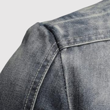 Šimon – Džínová bunda s trendy vybledlým vzhledem