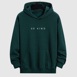 Nina – Mikina z měkké bavlny s motivem 'Buď hodný'