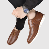Oskar – Derby Shoes with Perforated Details