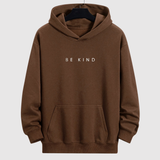 Nina – Mikina z měkké bavlny s motivem 'Buď hodný'