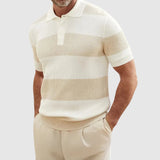 Adrian – Pruhované pletené rybí polo