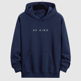 Nina – Mikina z měkké bavlny s motivem 'Buď hodný'