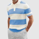 Adrian – Pruhované pletené rybí polo