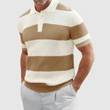 Adrian – Pruhované pletené rybí polo