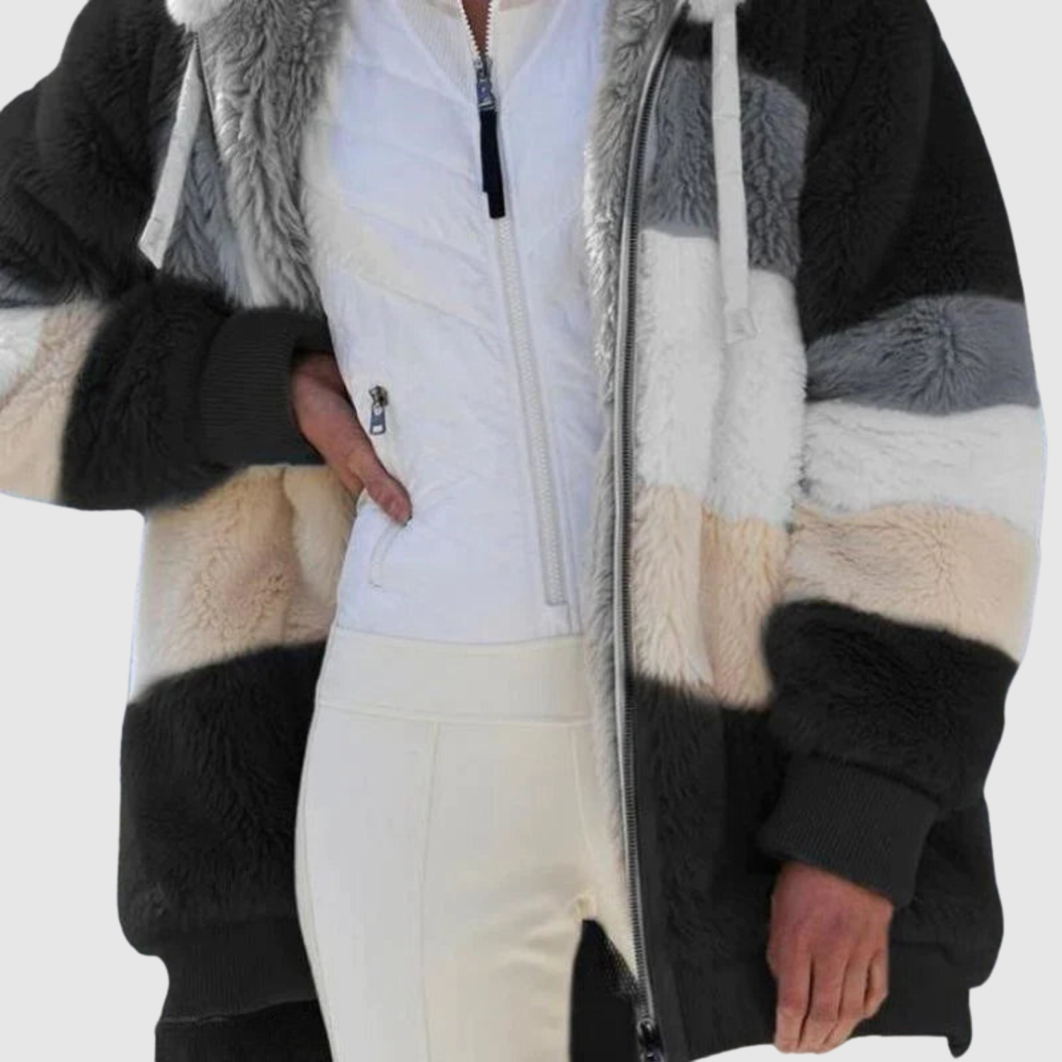 Jelena - Stylový a pohodlný zimní kabát