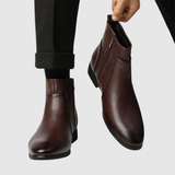 Viktor – Chelsea boty z texturované kůže