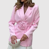 Silvie – Blazer s barevným páskem