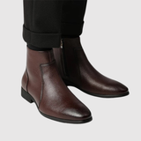 Viktor – Chelsea boty z texturované kůže