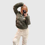 Jelena – Teplá zimní bunda s kapucí