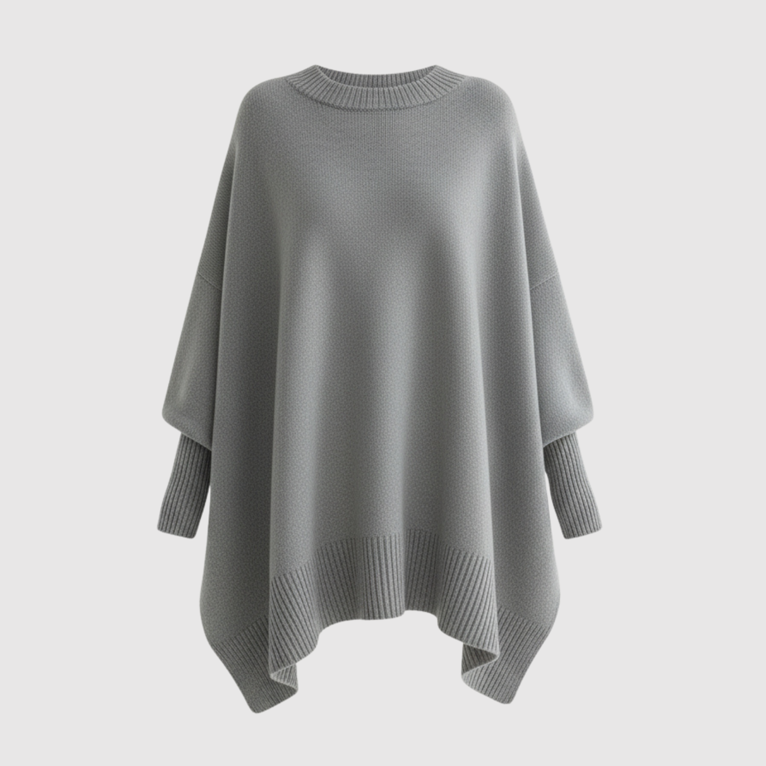 Nora - Stylové pletené pončo s moderním designem