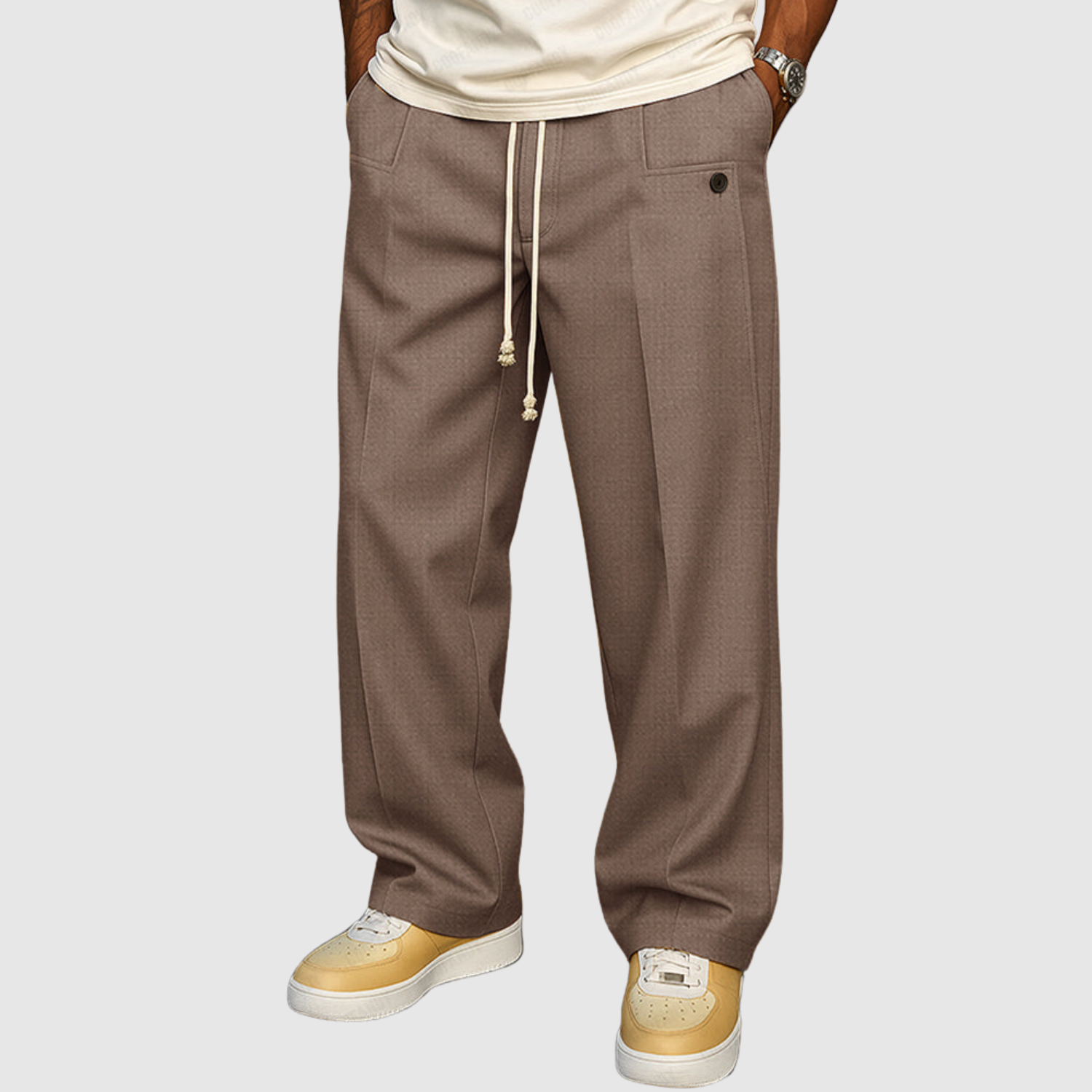 Leo - Každodenní kalhoty s nastavitelným pasem