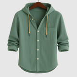 Adrian - Pánská košile s kapucí v casual stylu