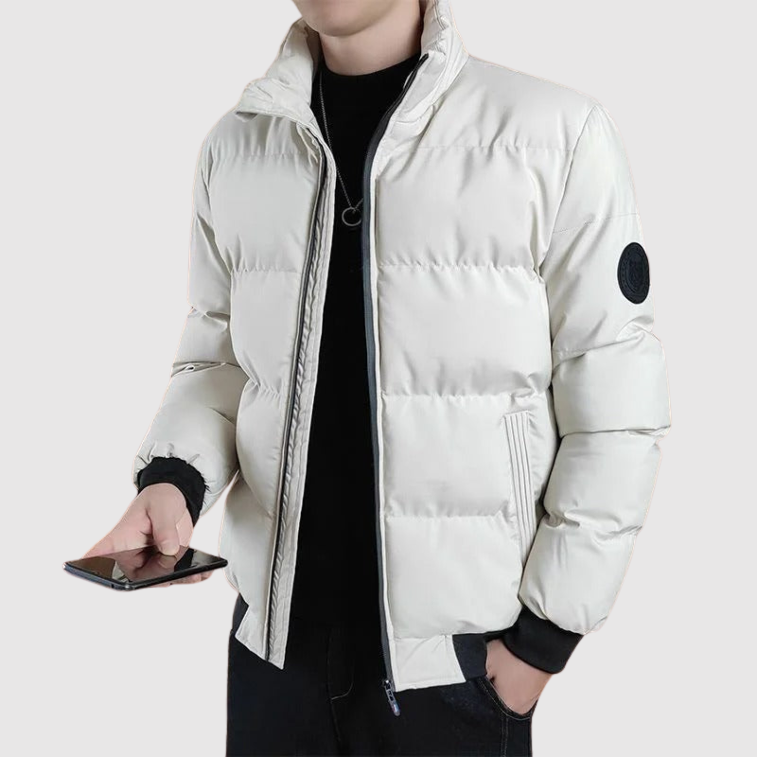 Marek – Zimní bunda s podšívkou na každodenní nošení