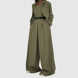 Natálie - Stylový Overal s Bustierem a Krátkým Blazerem