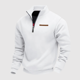 Daniel - Svetr s vysokým límcem a zipovým uzávěrem