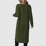 Nora – Stylová asymetrická tunika s dlouhými rukávy