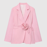 Silvie – Blazer s barevným páskem