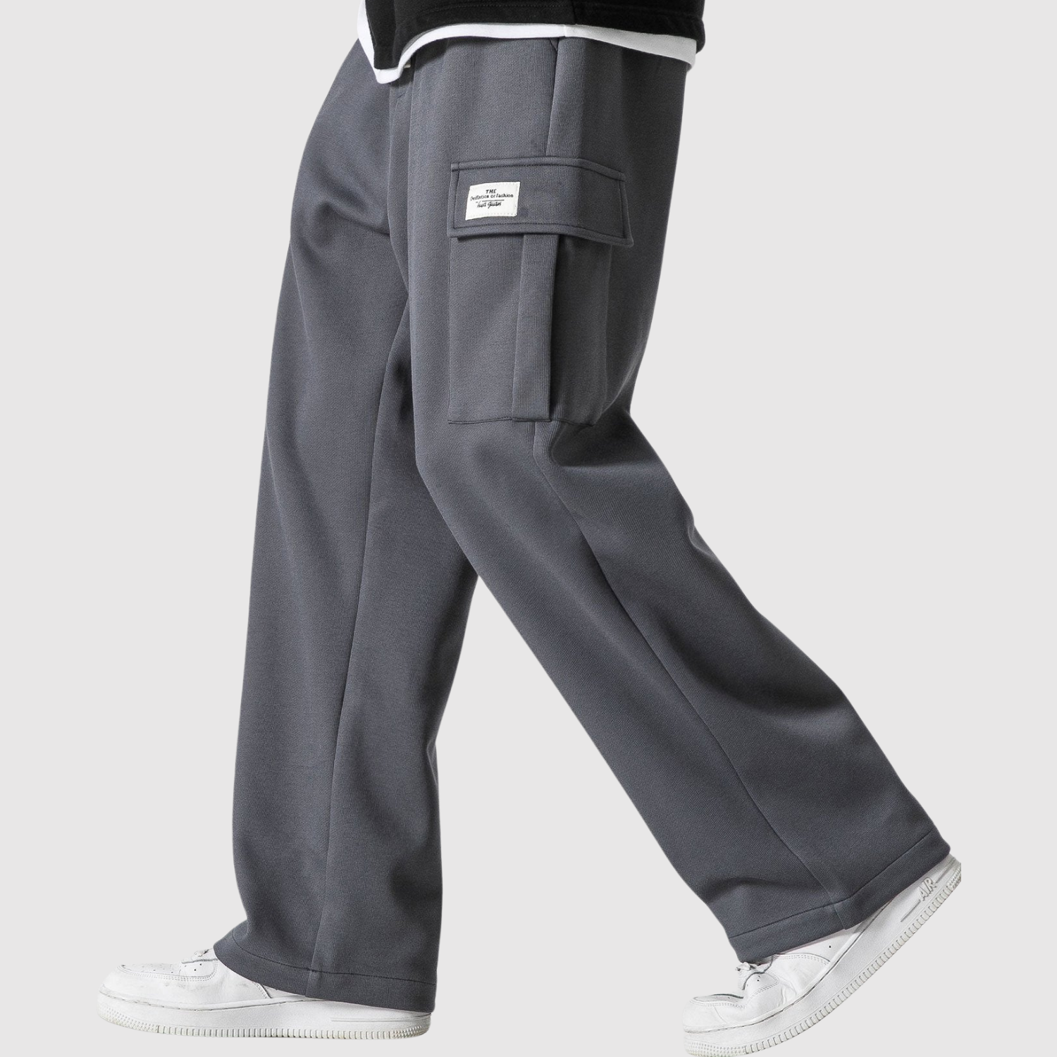 Denis – Oversized tréninkové kalhoty s volným střihem