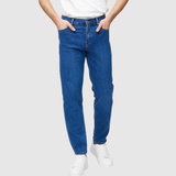 Bruno - Tmavě modré regular fit džíny