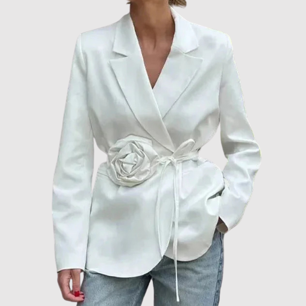 Silvie – Blazer s barevným páskem