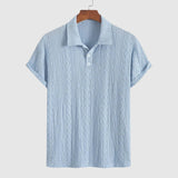 Adrian – Měkké pletené polo s texturovaným vzorem