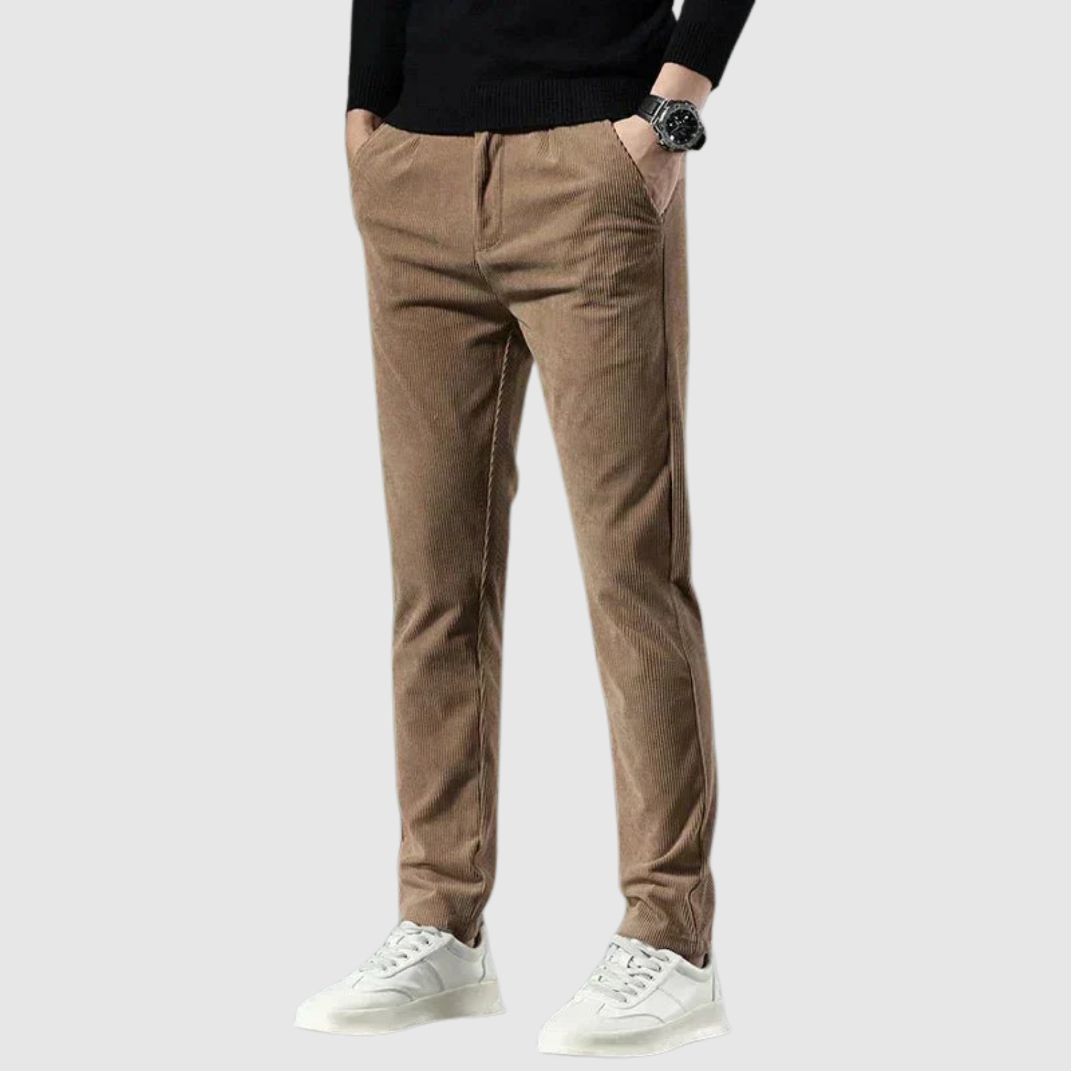 Leo – Měkké semišové kalhoty