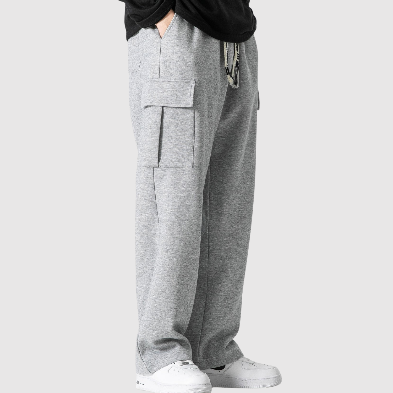 Denis – Oversized tréninkové kalhoty s volným střihem