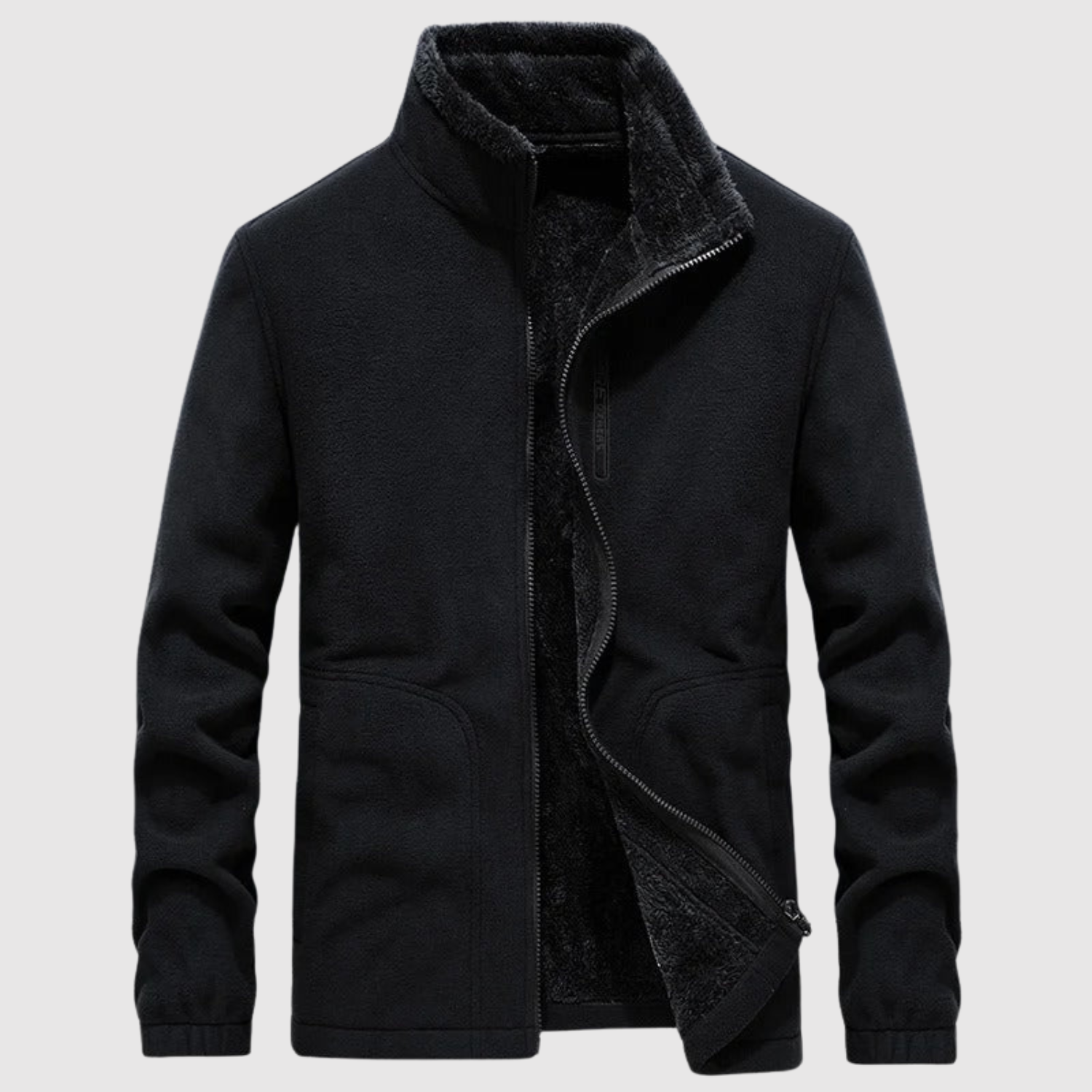 Marek – Zimní sametová bunda s jemnou podšívkou